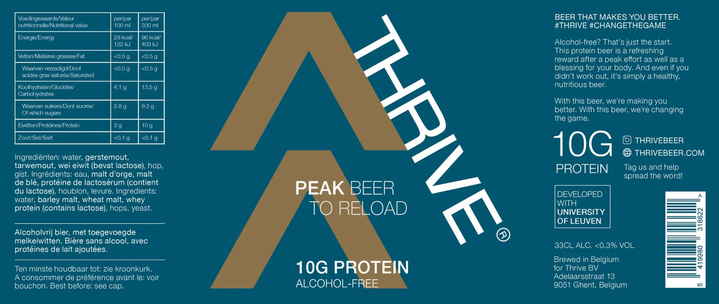 Thrive Peak Bouteilles