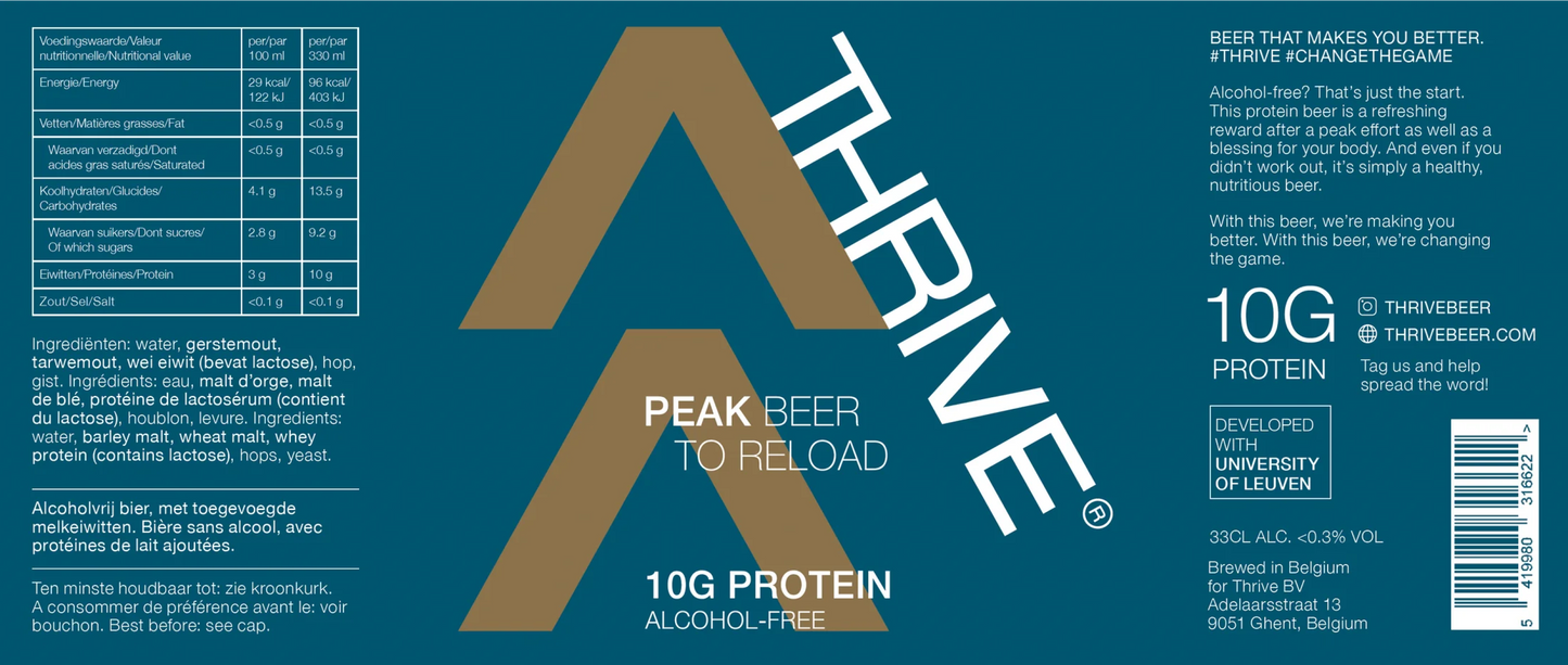 Thrive Peak Bouteilles